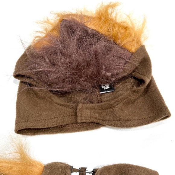 Disney Star Wars Toddler Chewbacca 2pc Halloween Cosplay Costume Chewie NEW 24mo - Picture 3 of 10